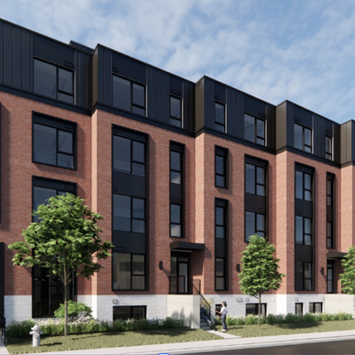 A Henry Properties low-rise infill property — front elevation.